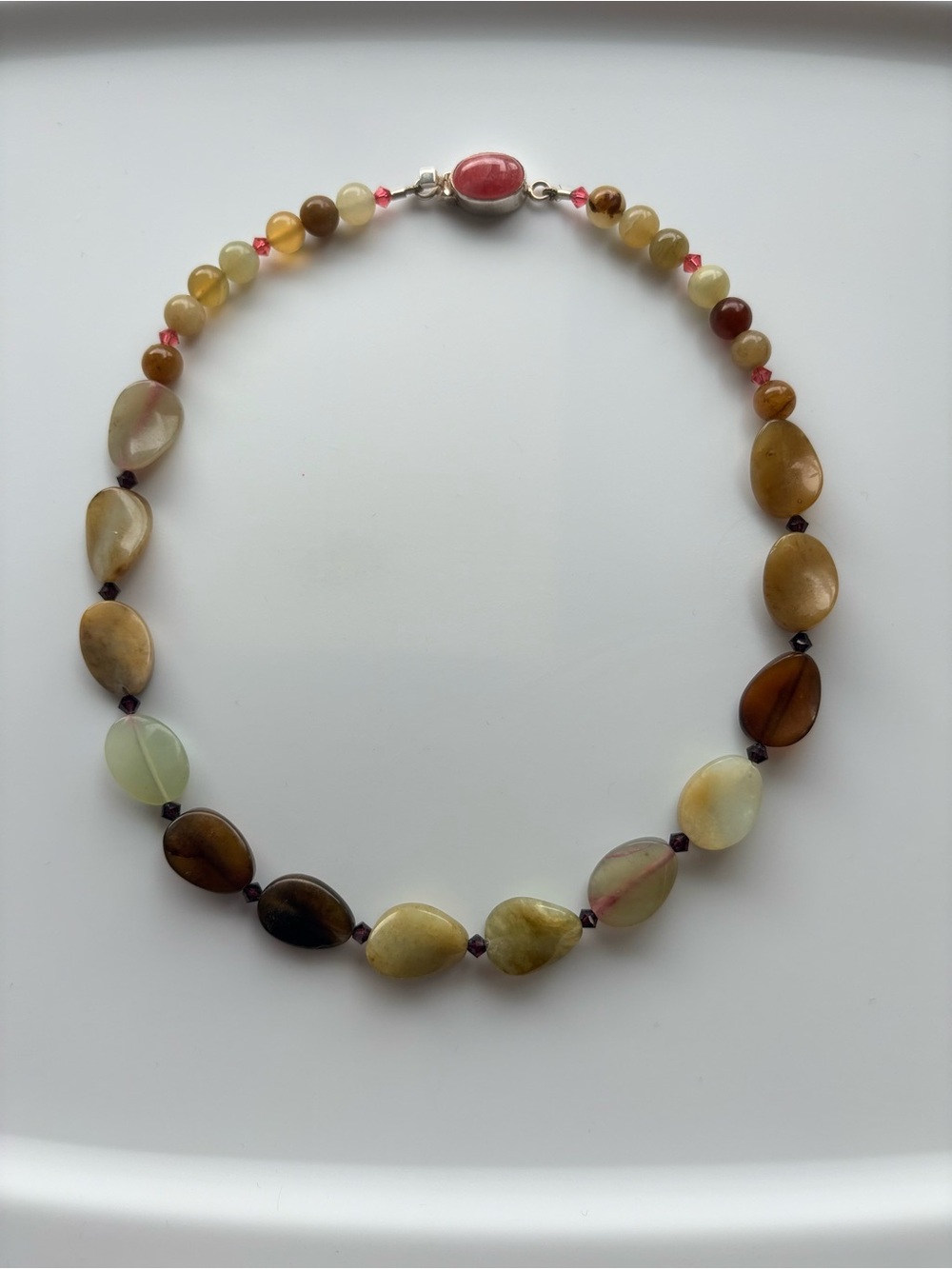 🍂 Authentic Sojourner Gemstone Necklace | 925 Sterling Silver Clasp 🍂
